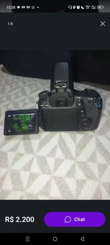Câmera fotográfica EOS 70D