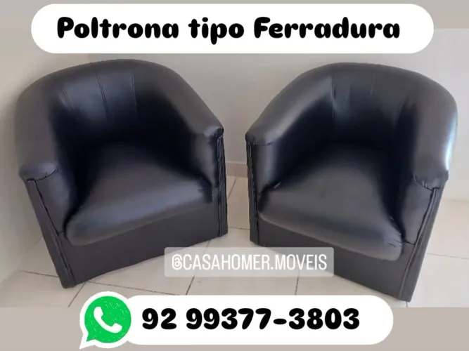Poltrona com Puff