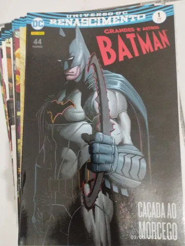 Hq quadrinho DC Batman Grandes Astros 