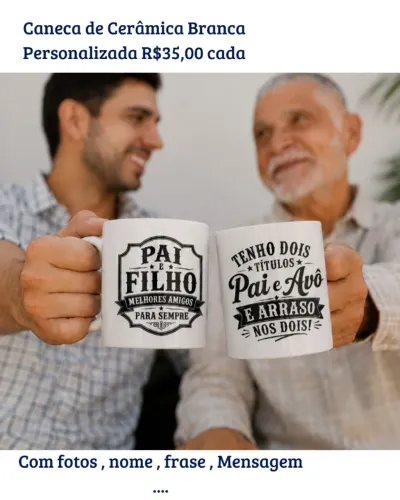 Personalizados Dia dos Pais 