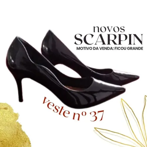 Scarpin Novo Nº37/38
