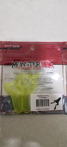 Isca Artificial moster 3x x frog 9cm