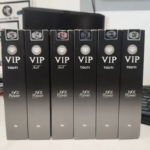 Conjunto vip touti 6 perfumes 50ml