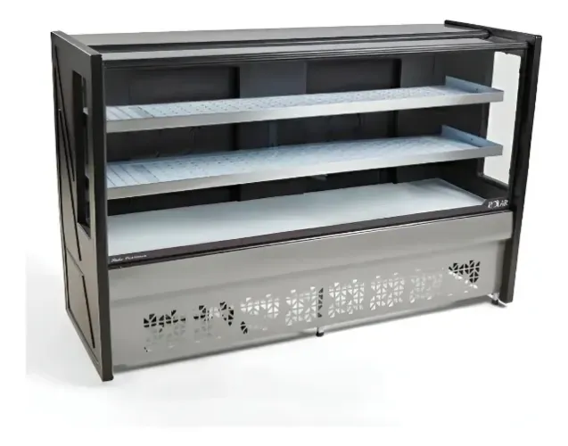 PBR-125P 2PT - Balcão refrigerado 2 placas Platinum - 1,25MT - 220V