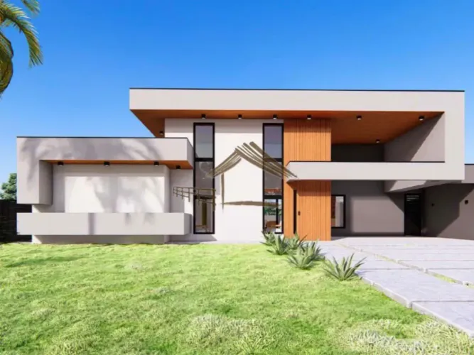Linda casa em construção no Ninho Verde 1, entregue em 11/2026, 3 suítes e um excelente la