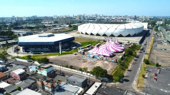 Alvorada - Terreno 120m, Plano, Murado, 400m da Arena da Amazônia, Constantino Nery