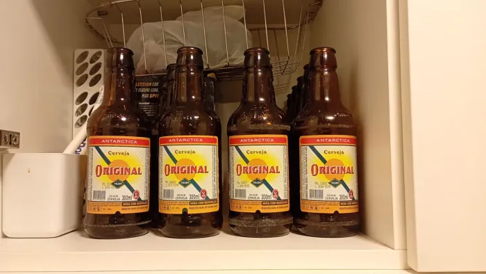 Garrafa de vidro cerveja original