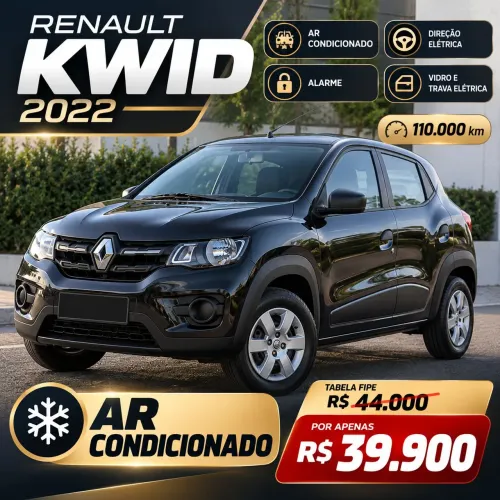 Renault Kwid Zen 1.0 Flex 12V 5P Mec. 2022