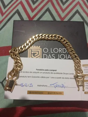 Pulseira masculino de moeda