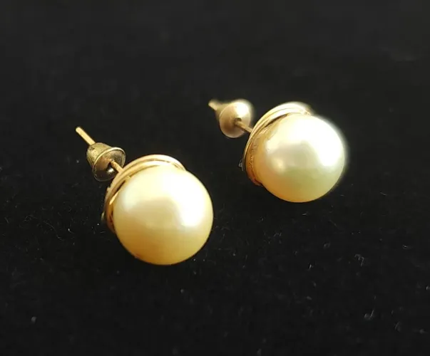 Brincos Ouro 18K Pérolas