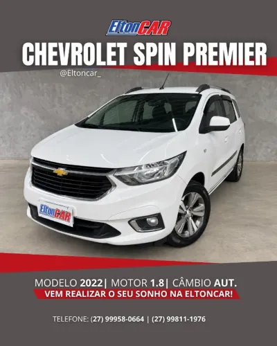 Chevrolet Spin Premier 1.8 8V Econo.flex 5P Aut. 2022
