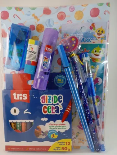 KIT PAPELARIA COR