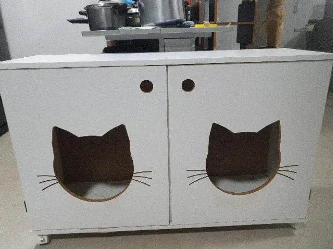 Armário sanitários para gatos