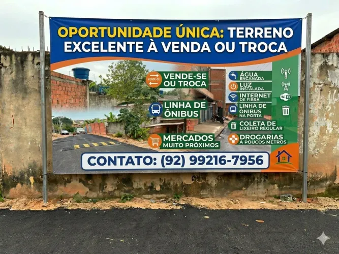 Terreno bem localizado