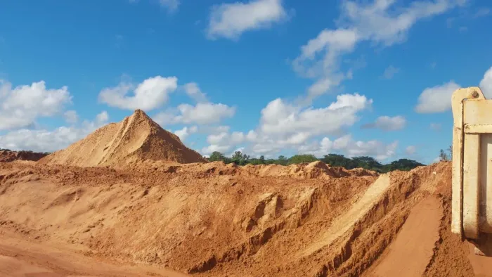 6M3 AREIA 350, 6N3 PEDRA 680, 6M3 ATERRO 300,
