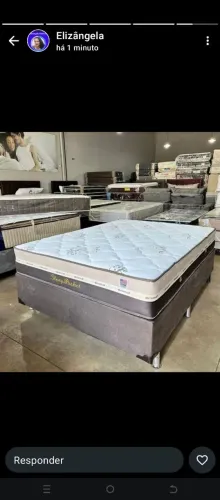 Cama de casal entrego 138 por 188