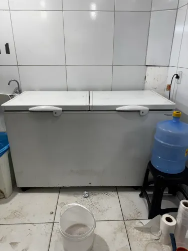 Freezer horizontal 2 portas 