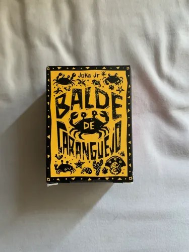 Balde de caranguejo- jogo de tabuleiro/cartas