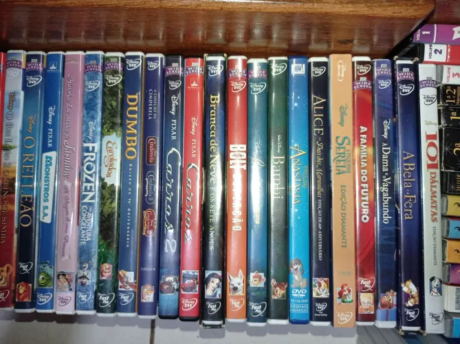 Coleção Clássicos Disney, Pixar, Hanna Barbera, Warner Bros