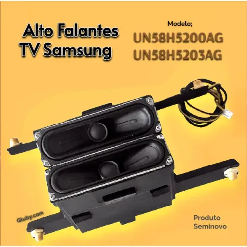ALTO FALANTES TV SAMSUNG MODELOS UN58H5200AG UN58H5203AG L/R PAR