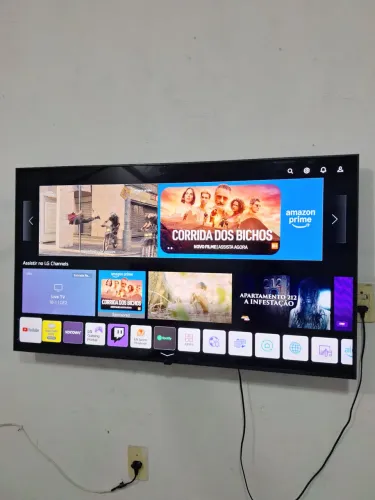 Smart TV 50" 4K UHD LG Wi-Fi Inteligência Artificial 3 HDMI 2 USB Alexa ,Bluetooth