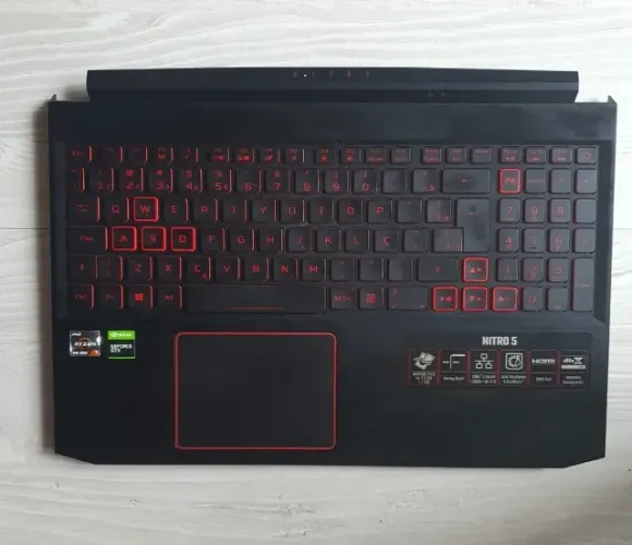 Carcaça inferior - notebook gamer Acer Nitro 5 - LEIA A DESCRIÇÃO !!