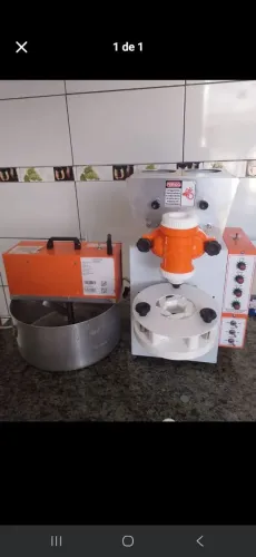 Máquina de salgados e masseira 5kg