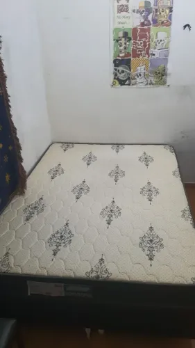 cama de casal semi nova