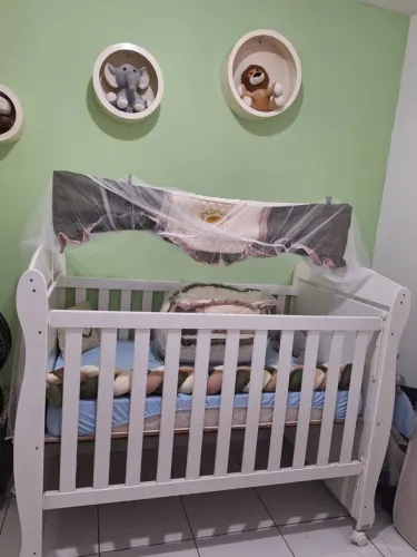 Berço americano completo com kit