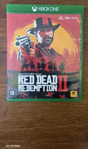 Red Dead Redemption II mídia física Xbox