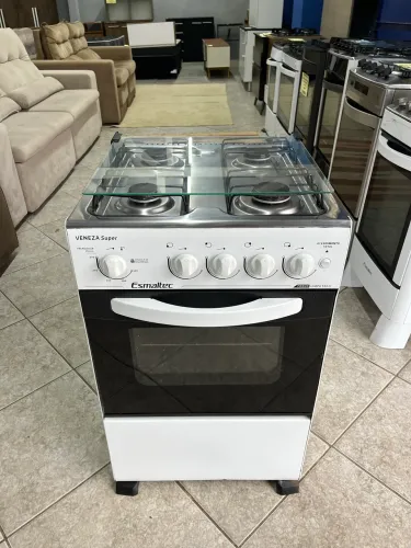 Fogão Esmaltec 4 bocas pra botijão