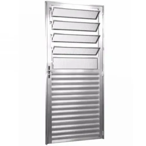 PORTA DE ALUMÍNIO, MODELO BASCULANTE, QUALITY