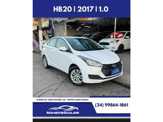 Hyundai HB20S Comfort Plus 1.0 TB Flex 12V Mec. 2017