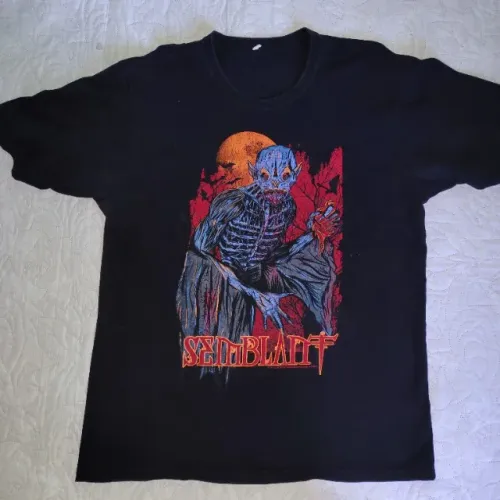 Camiseta Semblant (Raridade) Immortality's not a game Tamanho M