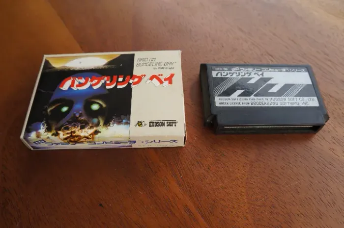 RAID ON BUNGELING BAY - Jogo original para FAMICOM / NINTENDINHO / NES