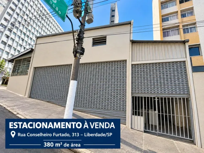 ESTACIONAMENTO À VENDA 380 m² LIBERDADE SÃO PAULO/SP