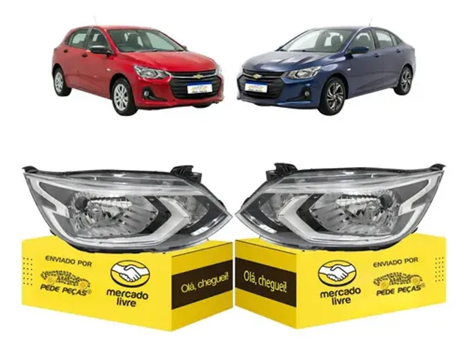 Par Farol Sinaleira Onix Plus Ltz 2020 2021 2022 A 2025 Novo Ambos Lados