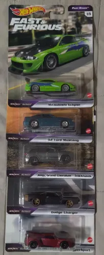 Hot Wheels Velozes e Furiosos Premium - Fast Stars