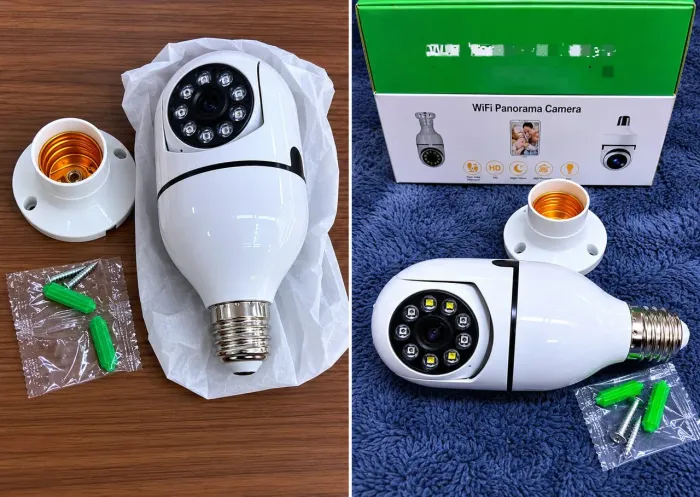 Câmera full HD 360°