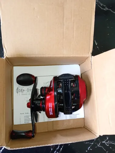 Carretilha Johncoo Esquerda Ratio 7.3:1 220g Drag 8kg