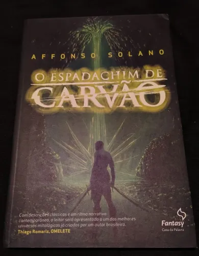 Livro - O Espadachim de Carvão