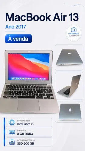 MacBook Air 13? 2017 A1466 i5 8GB SSD 500GB