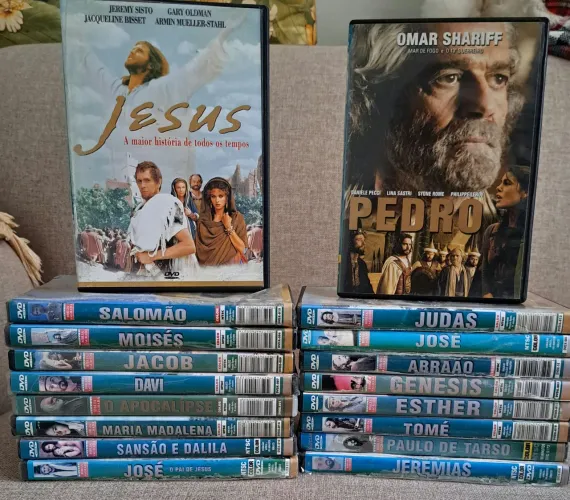 DVDS DE HISTÓRIAS BÍBLICAS
