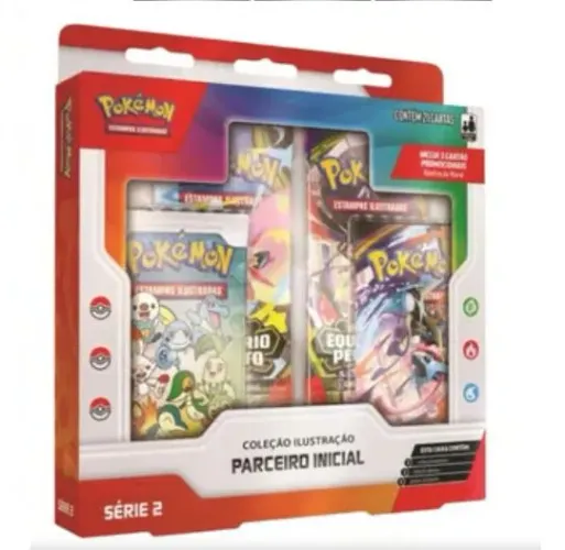 Box Pokémon Parceiros Iniciais Série 2