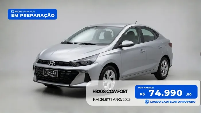 Hyundai HB20S Comfort Plus 1.0 Flex 12V Mec. 2025
