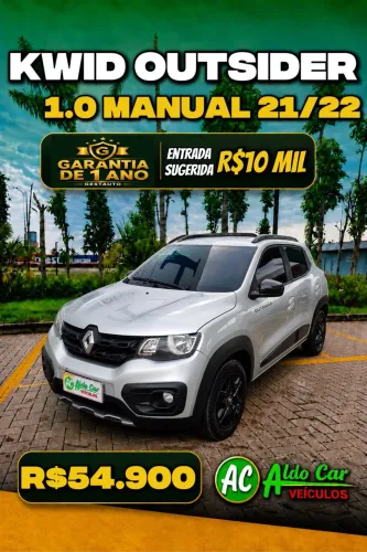 Renault Kwid Outsider 1.0 Flex 12V 5P Mec. 2022