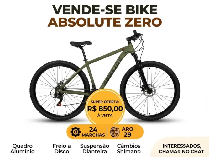 Bicicleta Absolut Nero 5 aro 29 