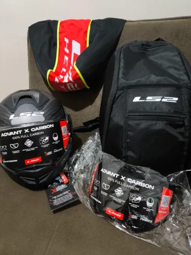 O LS2 FF901 Advant X Carbon Solid Fosco