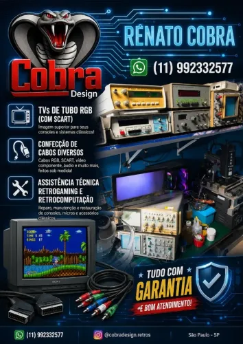 técnico em retro computadores