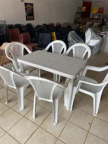 Mesa plástico nova 1,20 x 0,70 Súper Robusta 